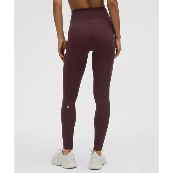 Lululemon Wunder Train High-Rise Tight 28" Size 8 Goodnight Plum NWT Authentic - Picture 2 of 10